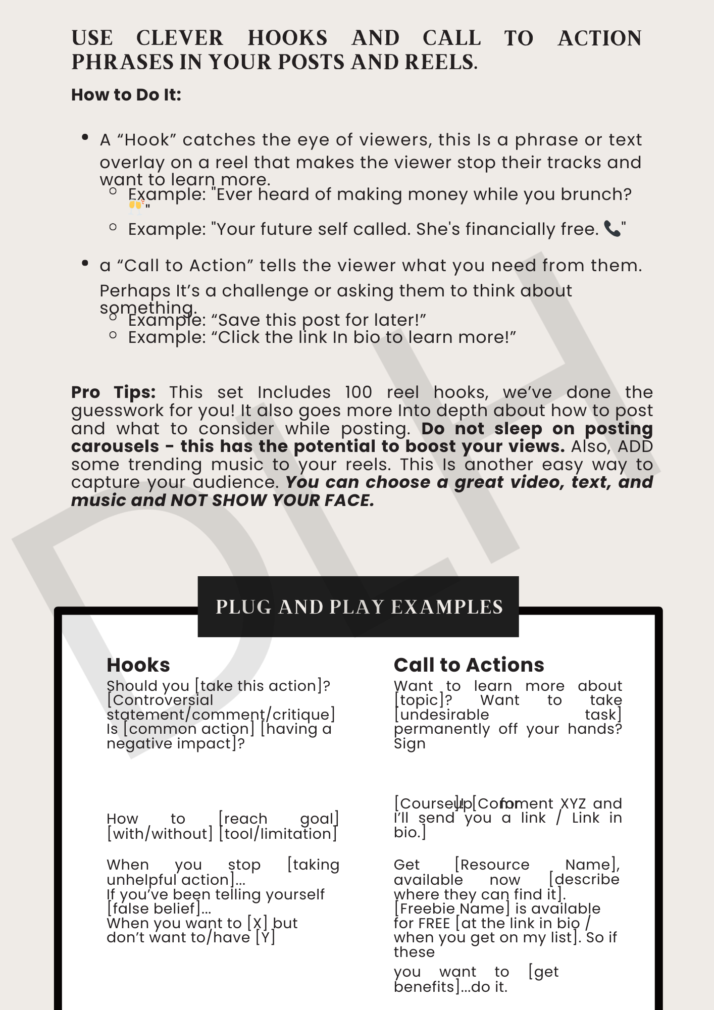 Faceless Marketing 101