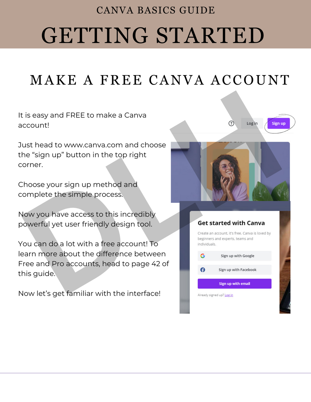 Rich Off Content - a detailed beginner friendly guide to using Canva (w/ MRR)