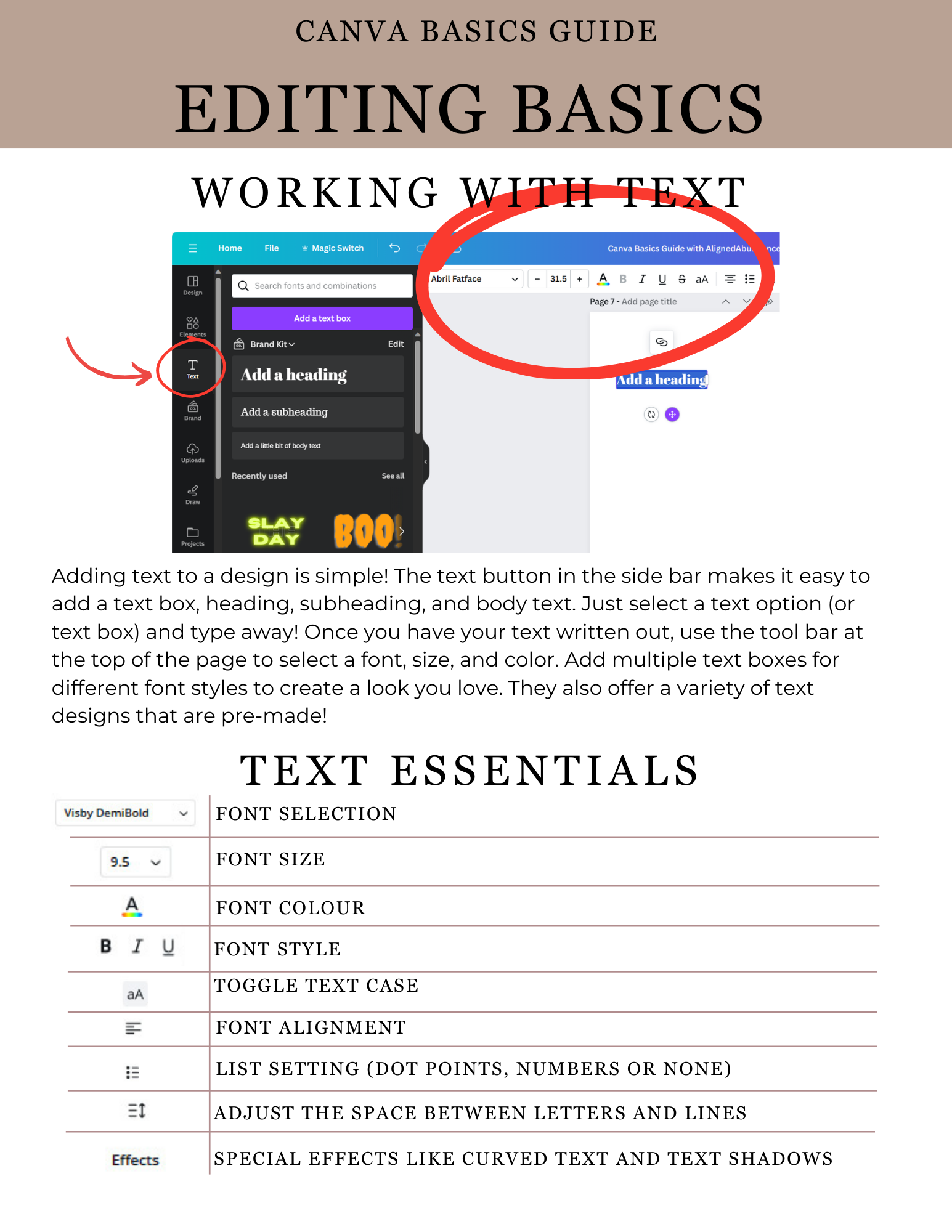 Rich Off Content - a detailed beginner friendly guide to using Canva (w/ MRR)